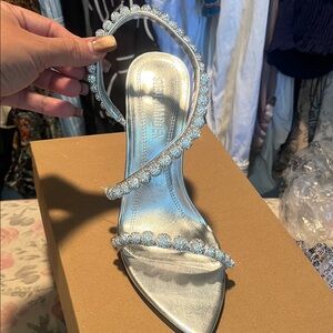 Steve Madden Sparkling Silver Women's Heels